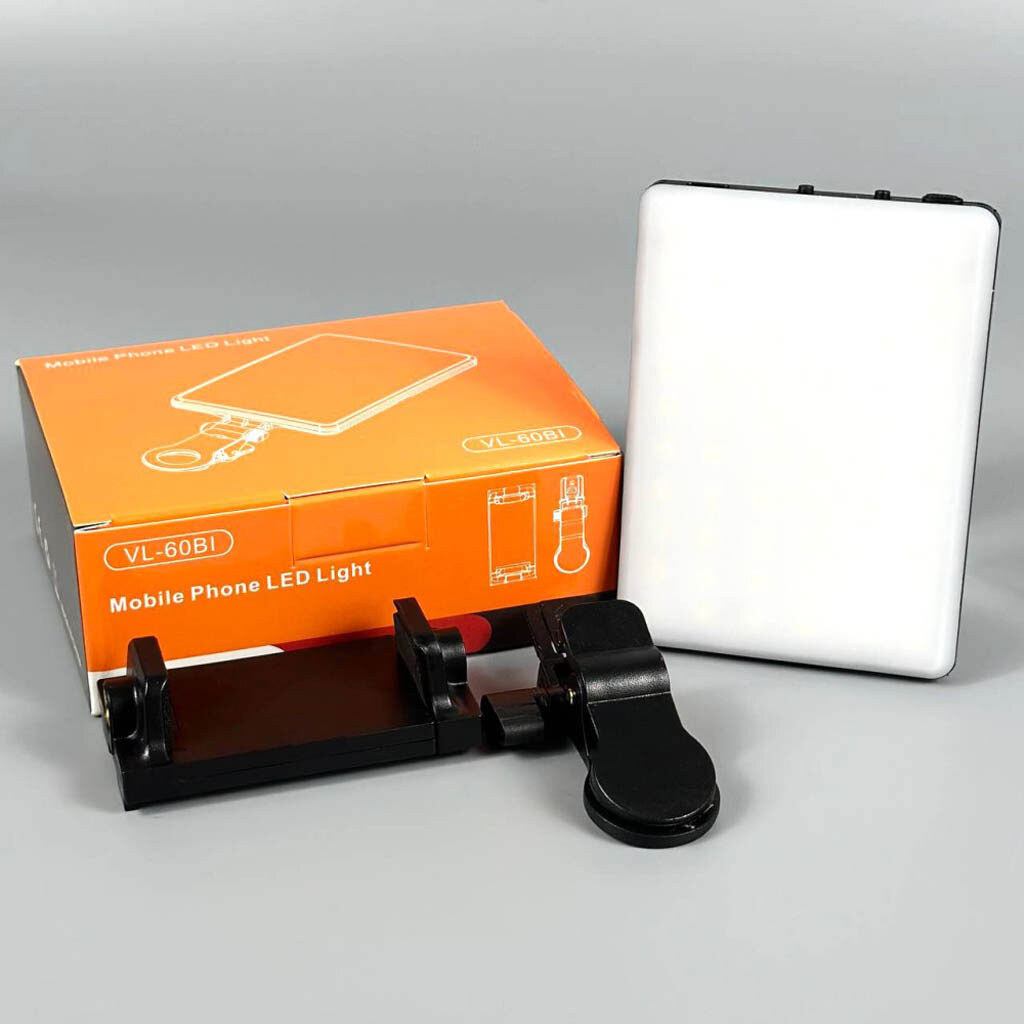 Відеосвітло VL-60BI, Чорний - № 10 Відеосвітло VL-60BI, Чорний - № 10