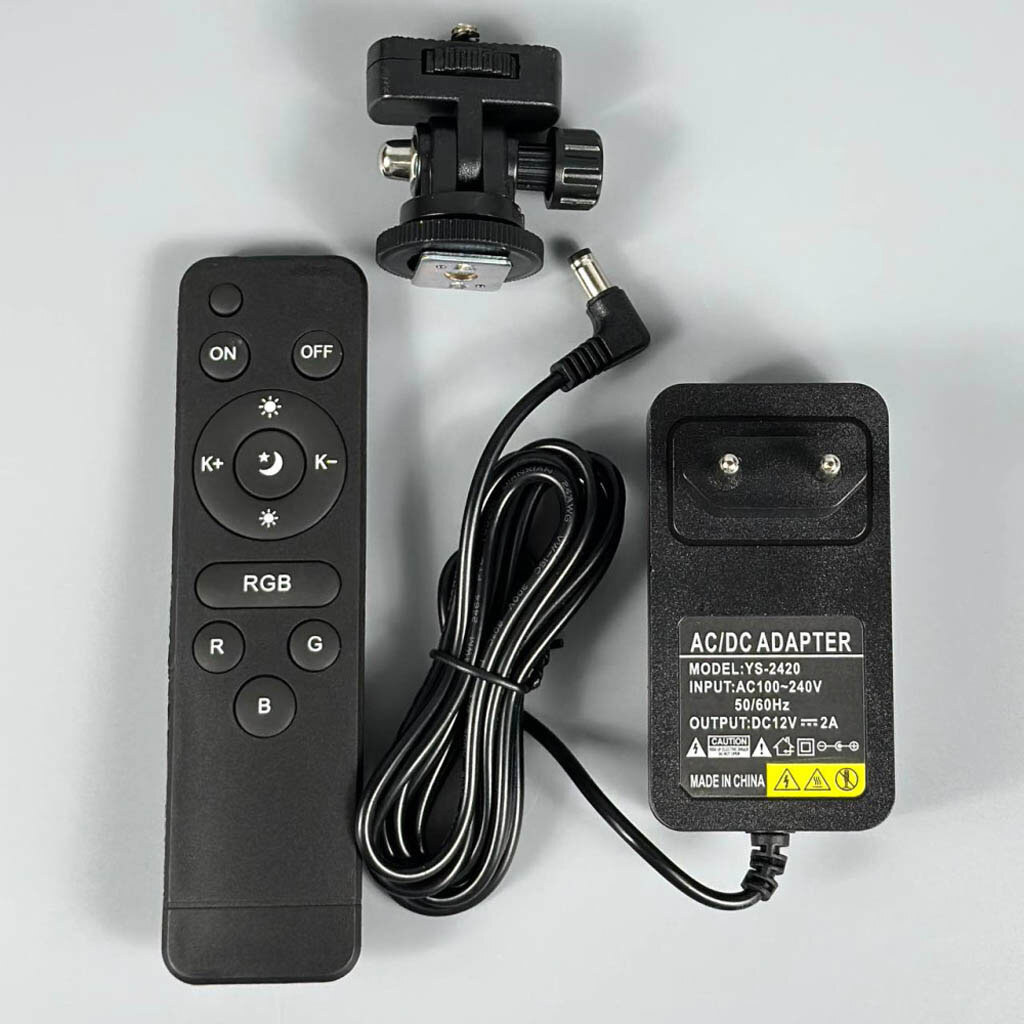 Відеосвітло Video Light M-66, Чорний - № 2 Відеосвітло Video Light M-66, Чорний - № 2