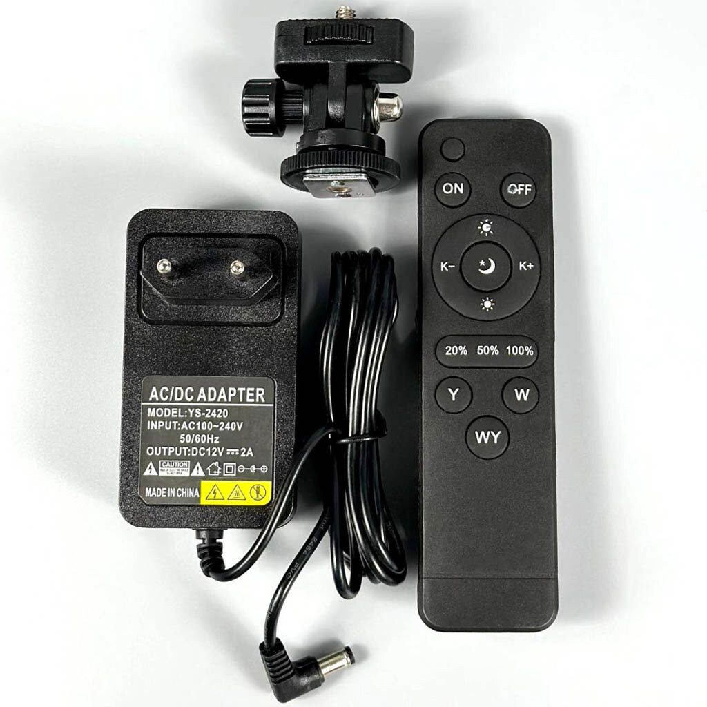 Відеосвітло Video Light M-66, Чорний - № 2 Відеосвітло Video Light M-66, Чорний - № 2