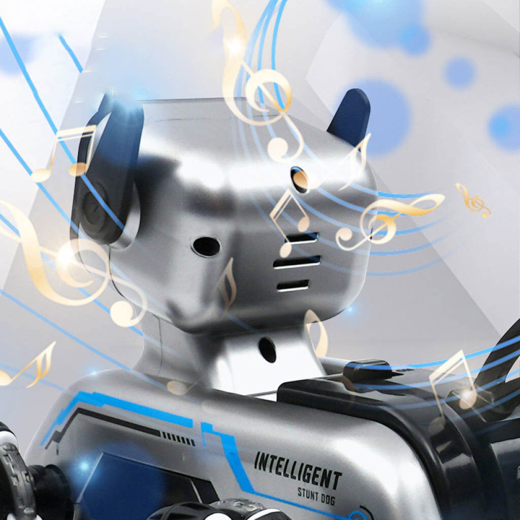 Робот-собака на пульті радіокерування Stunt 8882E, Золотий - № 3 Робот-собака на пульті радіокерування Stunt 8882E, Золотий - № 3