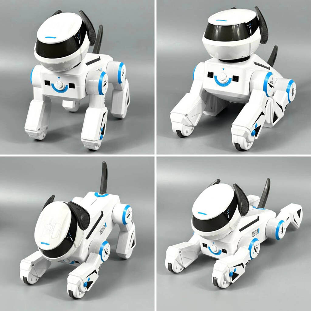 Робот-собака на пульті радіокерування S-Cyberdog BG 1544, Сірий - № 2 Робот-собака на пульті радіокерування S-Cyberdog BG 1544, Сірий - № 2