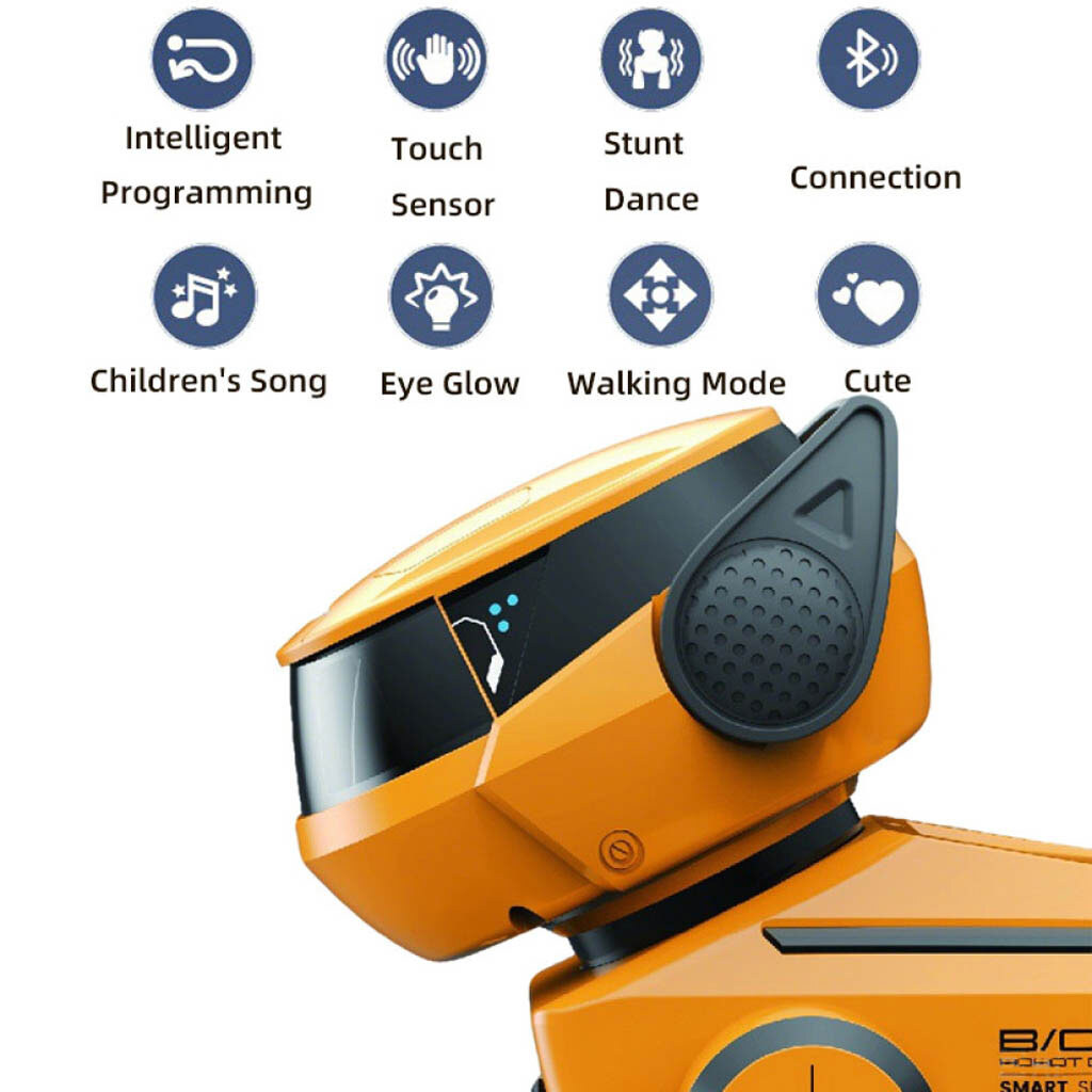 Робот-собака на пульті радіокерування S-Cyberdog BG 1544, Сірий - № 6 Робот-собака на пульті радіокерування S-Cyberdog BG 1544, Сірий - № 6