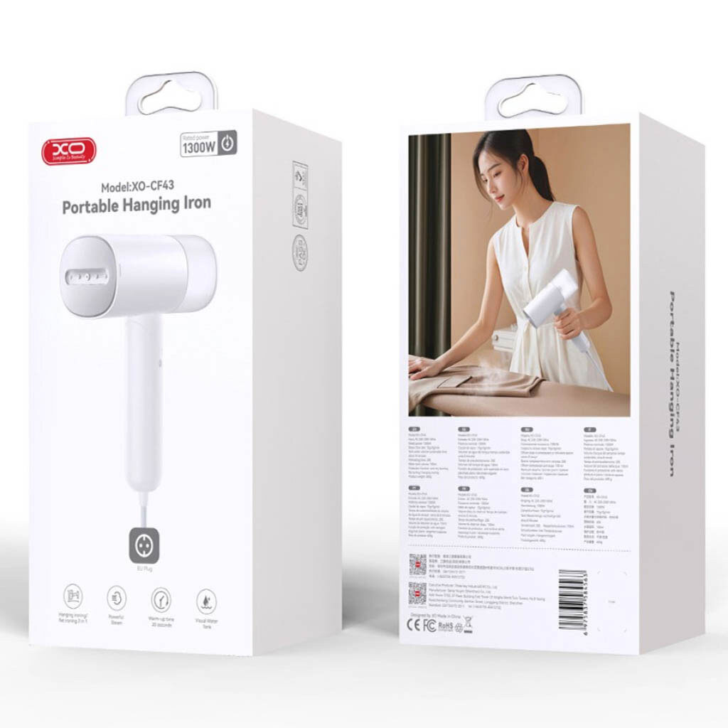 Відпарювач XO CF43, Білий - № 8 Відпарювач XO CF43, Білий - № 8