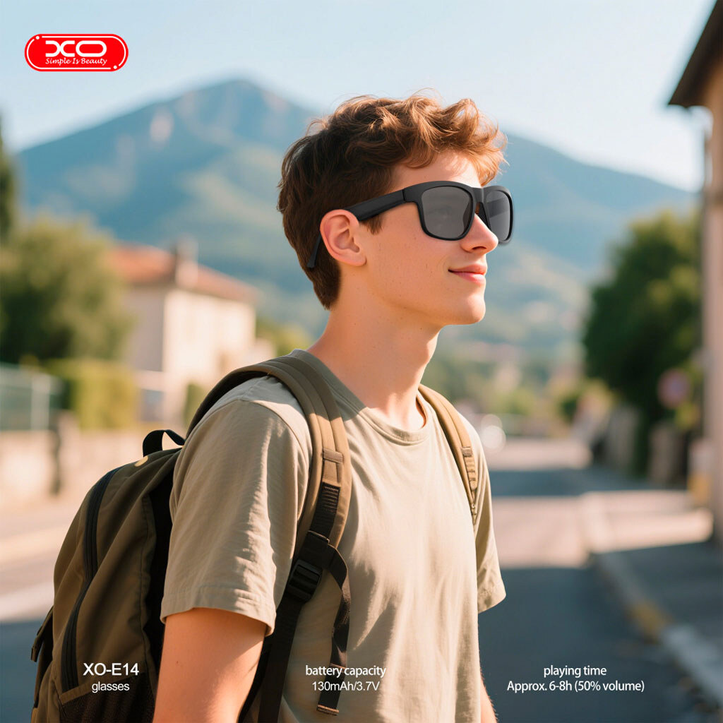 Смарт-окуляри XO E14 Audio, Чорний - № 3 Смарт-окуляри XO E14 Audio, Чорний - № 3