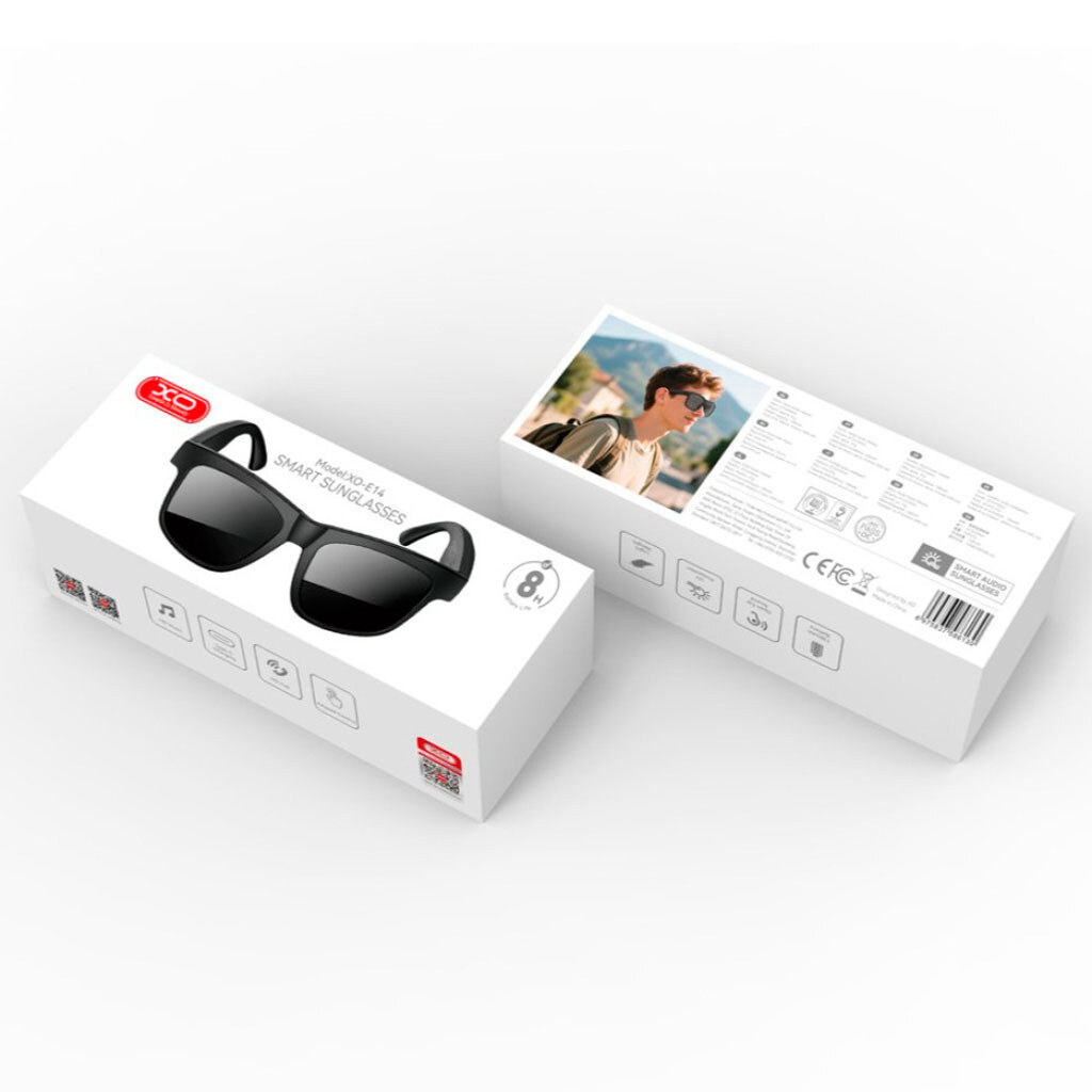 Смарт-окуляри XO E14 Audio, Чорний - № 5 Смарт-окуляри XO E14 Audio, Чорний - № 5