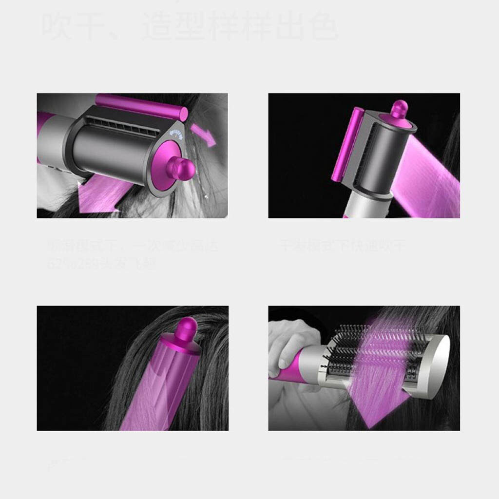 Фен-стайлер Multifunction Hair Styler, Мятный - № 6 Фен-стайлер Multifunction Hair Styler, Мятный - № 6