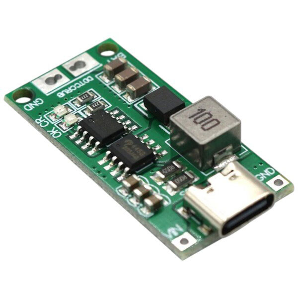 Повышающий зарядный модуль для LiIo батарей 3S 4A (Type-C) - № 1 Повышающий зарядный модуль для LiIo батарей 3S 4A (Type-C) - № 1