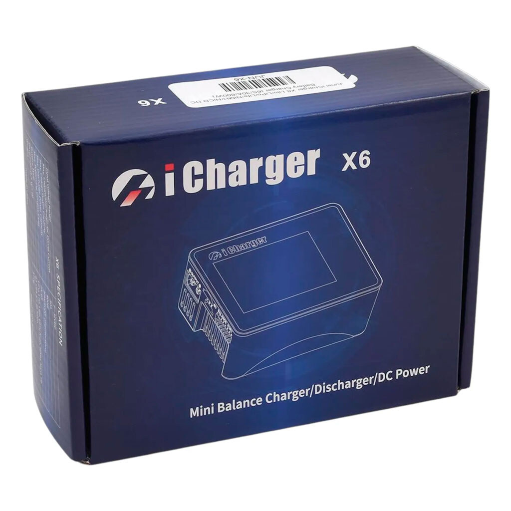Зарядний пристрій-балансир iCharger X6 - № 4 Зарядний пристрій-балансир iCharger X6 - № 4