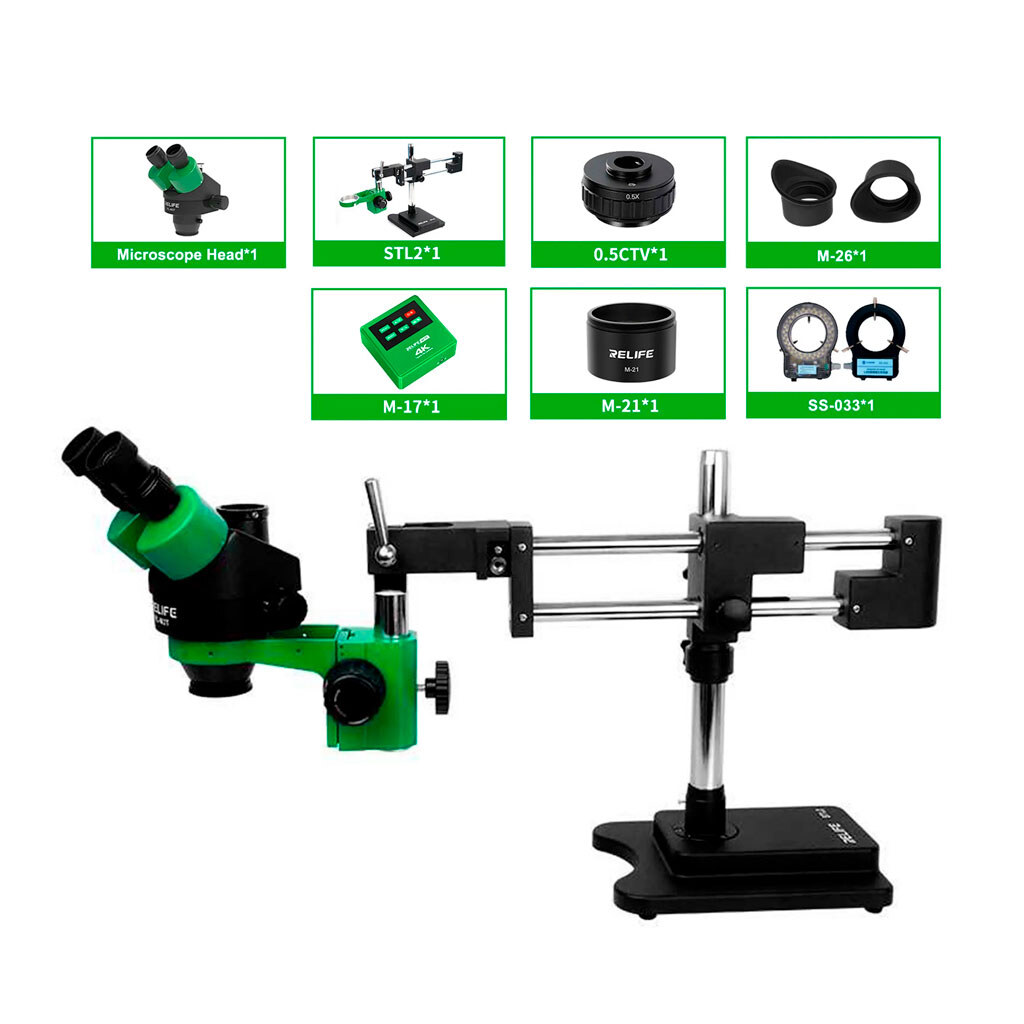 Мікроскоп Relife RL-M3T-STL2 - № 2 Мікроскоп Relife RL-M3T-STL2 - № 2