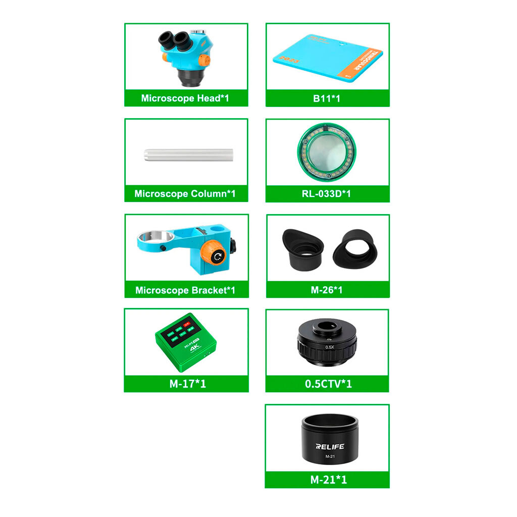 Мікроскоп Relife RL-M5T-B11 - № 2 Мікроскоп Relife RL-M5T-B11 - № 2