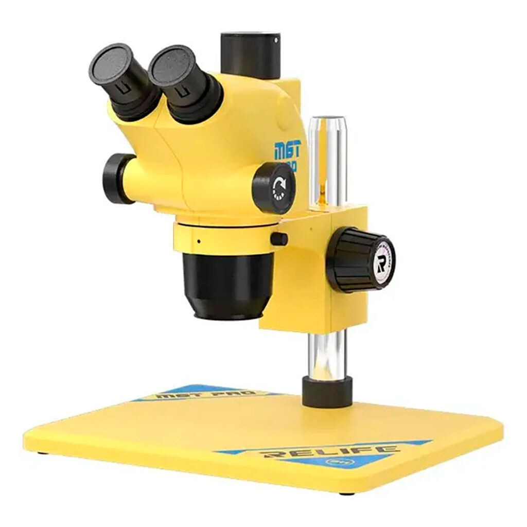 Мікроскоп Relife RL-M6T Pro B11, Жовтий - № 1 Мікроскоп Relife RL-M6T Pro B11, Жовтий - № 1