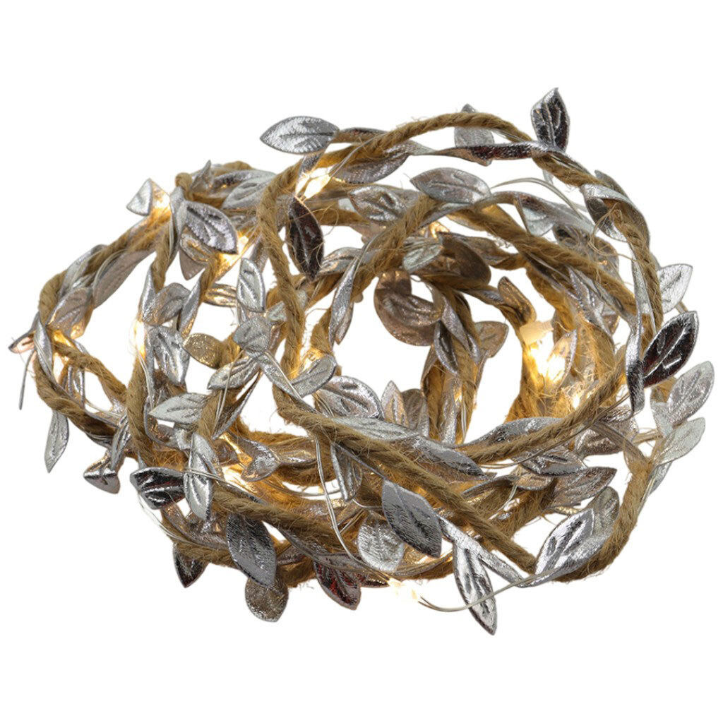 Гірлянда декоративна на батарейках "Листочки", Mirko - № 2 Гірлянда декоративна на батарейках "Листочки", Mirko - № 2