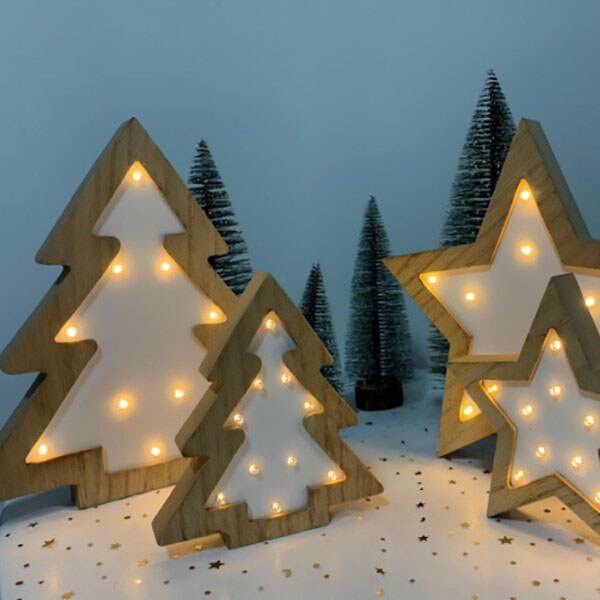 Декор новорічний фігурний з підсвіткою в асортименті - № 2 Декор новорічний фігурний з підсвіткою в асортименті - № 2