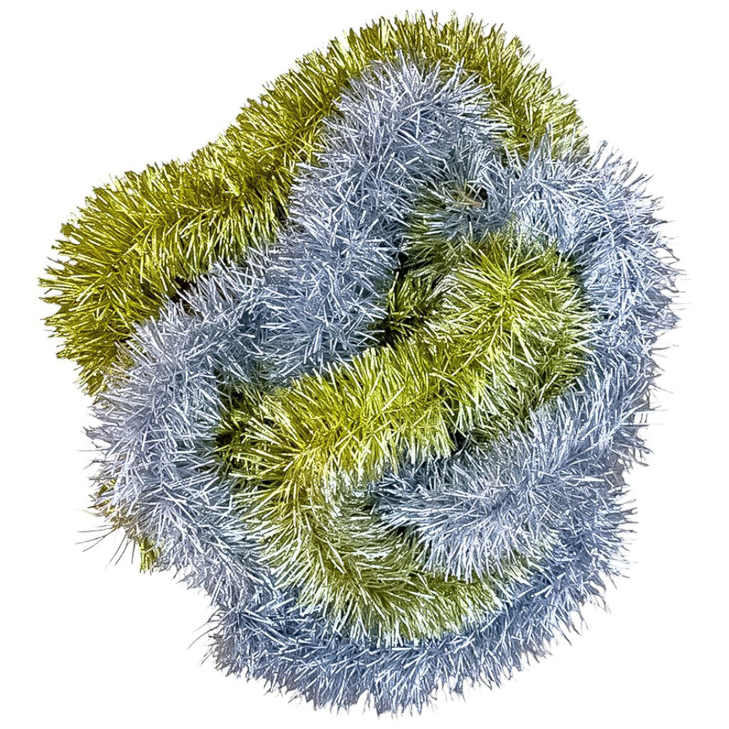 Дощик новорічний однотонний, d=9 см, 2 м, 50 г, Mirko - № 2 Дощик новорічний однотонний, d=9 см, 2 м, 50 г, Mirko - № 2