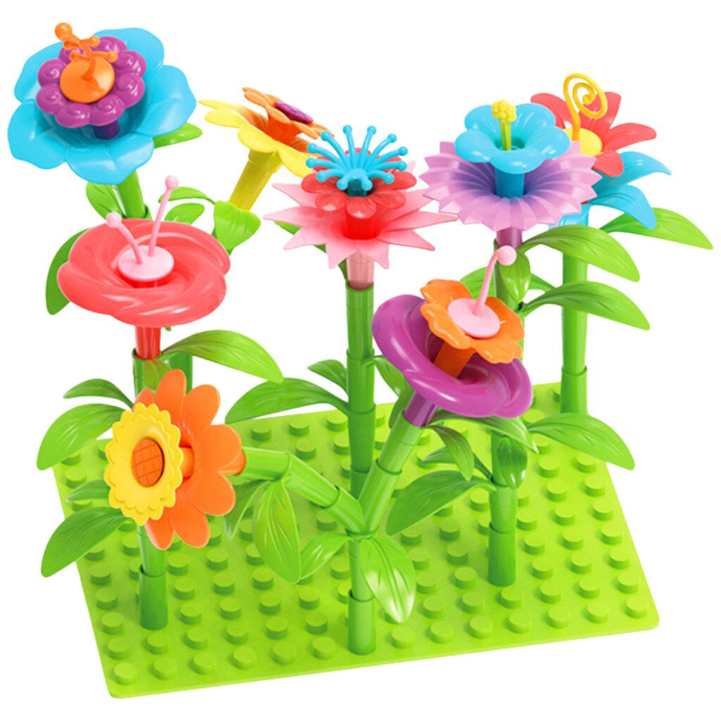 Конструктор дитячий пластиковий "Квіткова композиція" - № 2 Конструктор дитячий пластиковий "Квіткова композиція" - № 2