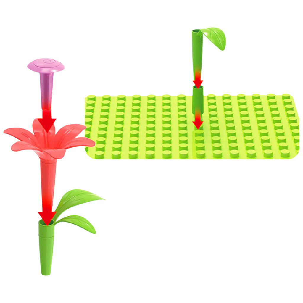 Конструктор дитячий пластиковий "Квіткова композиція" - № 3 Конструктор дитячий пластиковий "Квіткова композиція" - № 3