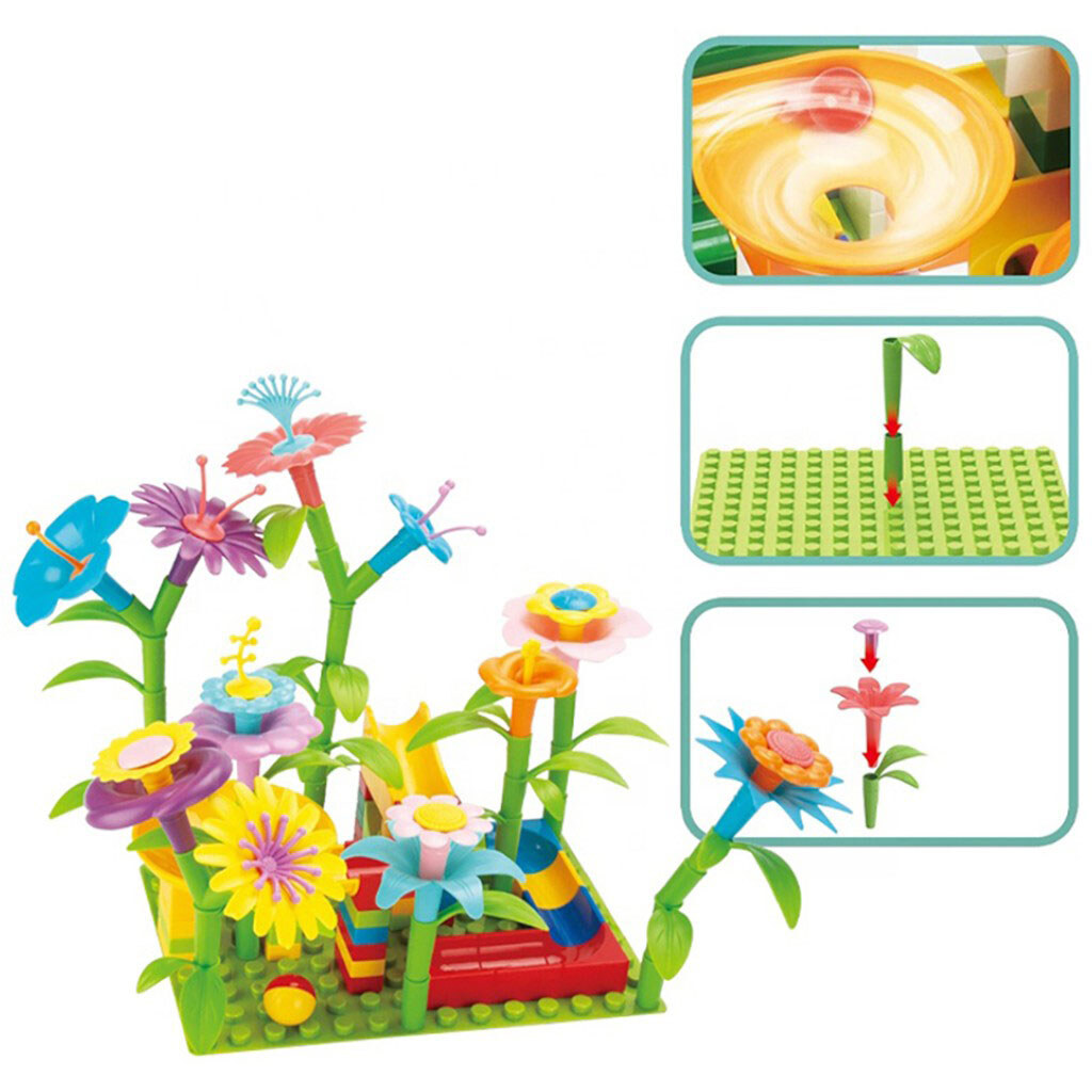 Конструктор дитячий пластиковий "Квіткова композиція" - № 4 Конструктор дитячий пластиковий "Квіткова композиція" - № 4