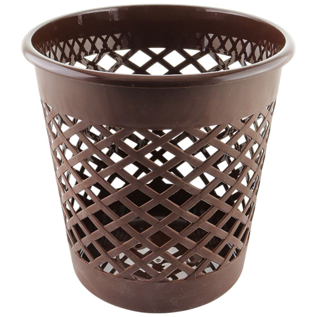 Кошик для паперового сміття пластиковий в асортименті, 8 л - № 1 Кошик для паперового сміття пластиковий в асортименті, 8 л - № 1