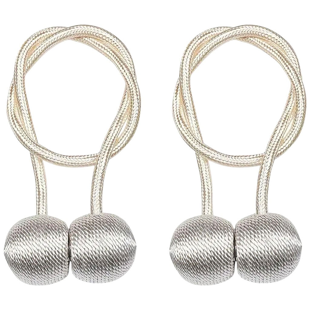 Набір тримачів для штор магнітних кольорових, 2 шт - № 7 Набір тримачів для штор магнітних кольорових, 2 шт - № 7