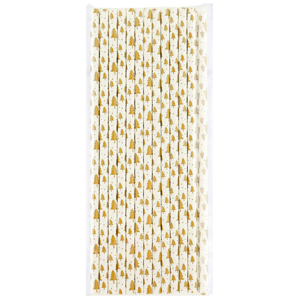 Набір трубочок для напоїв паперових кольорових, 25 шт - № 1 Набір трубочок для напоїв паперових кольорових, 25 шт - № 1