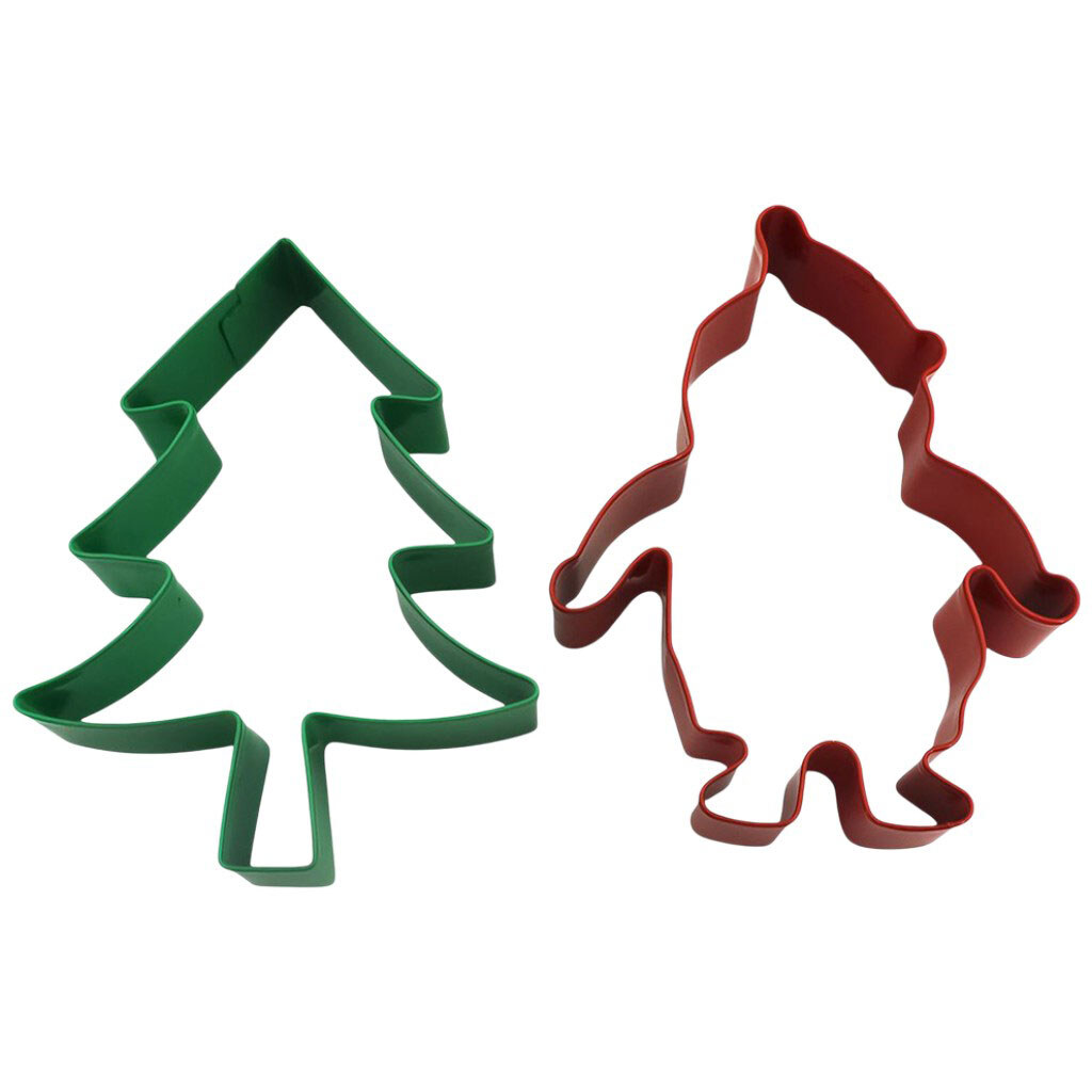 Набір форм для печива металевий Almo "Різдвяний", 2 шт - № 1 Набір форм для печива металевий Almo "Різдвяний", 2 шт - № 1