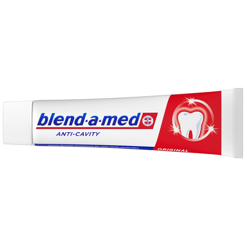 Паста зубная Blend-a-Med Анти-кариес Ориджинал 100 мл - № 2 Паста зубная Blend-a-Med Анти-кариес Ориджинал 100 мл - № 2