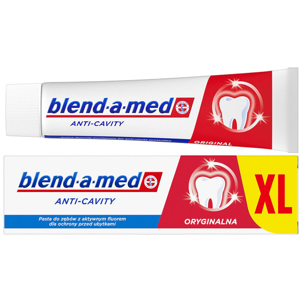 Паста зубная Blend-a-Med Анти-кариес Ориджинал 100 мл - № 3 Паста зубная Blend-a-Med Анти-кариес Ориджинал 100 мл - № 3