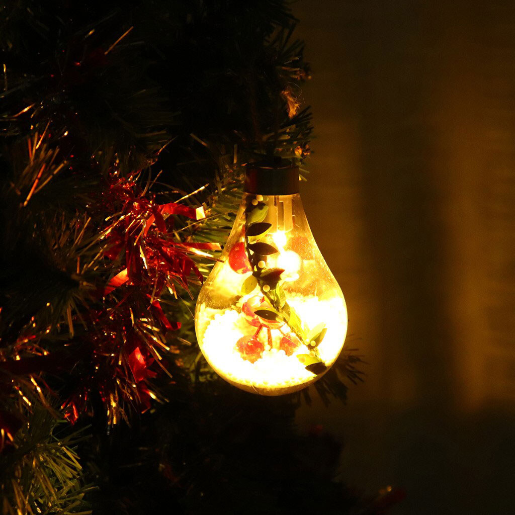 Прикраса новорічна з LED-підсвіткою "Лампочка" - № 2 Прикраса новорічна з LED-підсвіткою "Лампочка" - № 2