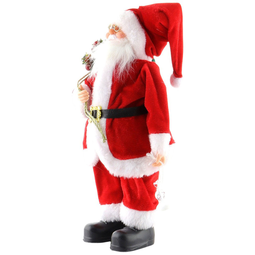 Фигура новогодняя "Санта с фонарем", 30 см - № 2 Фигура новогодняя "Санта с фонарем", 30 см - № 2