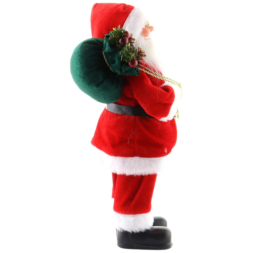 Фигура новогодняя "Санта с фонарем", 30 см - № 4 Фигура новогодняя "Санта с фонарем", 30 см - № 4