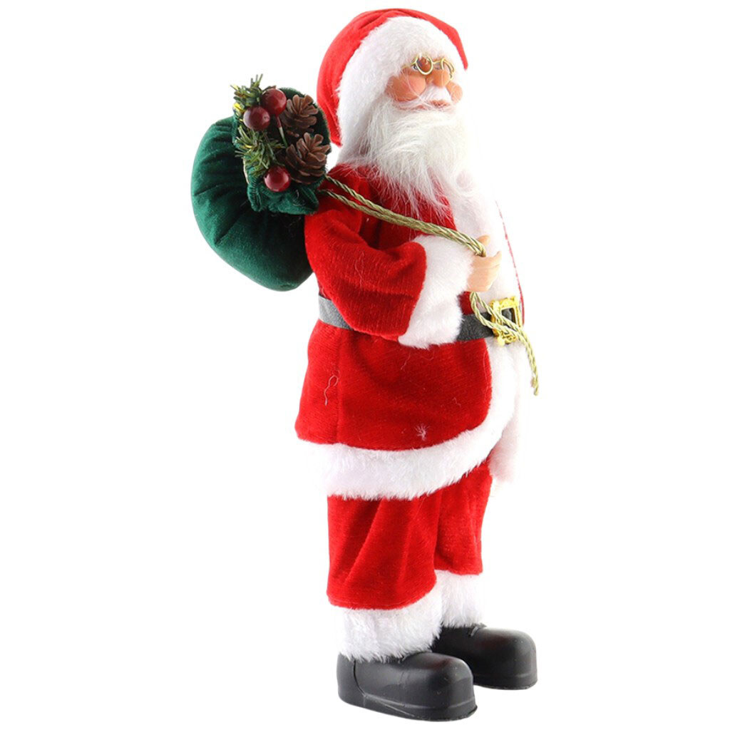 Фигура новогодняя "Санта с фонарем", 30 см - № 5 Фигура новогодняя "Санта с фонарем", 30 см - № 5