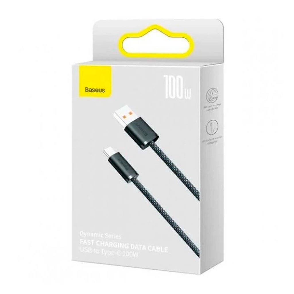 USB кабель Baseus CALD00070 Dynamic, Type-C, 2.0 м., Сірий - № 3 USB кабель Baseus CALD00070 Dynamic, Type-C, 2.0 м., Сірий - № 3