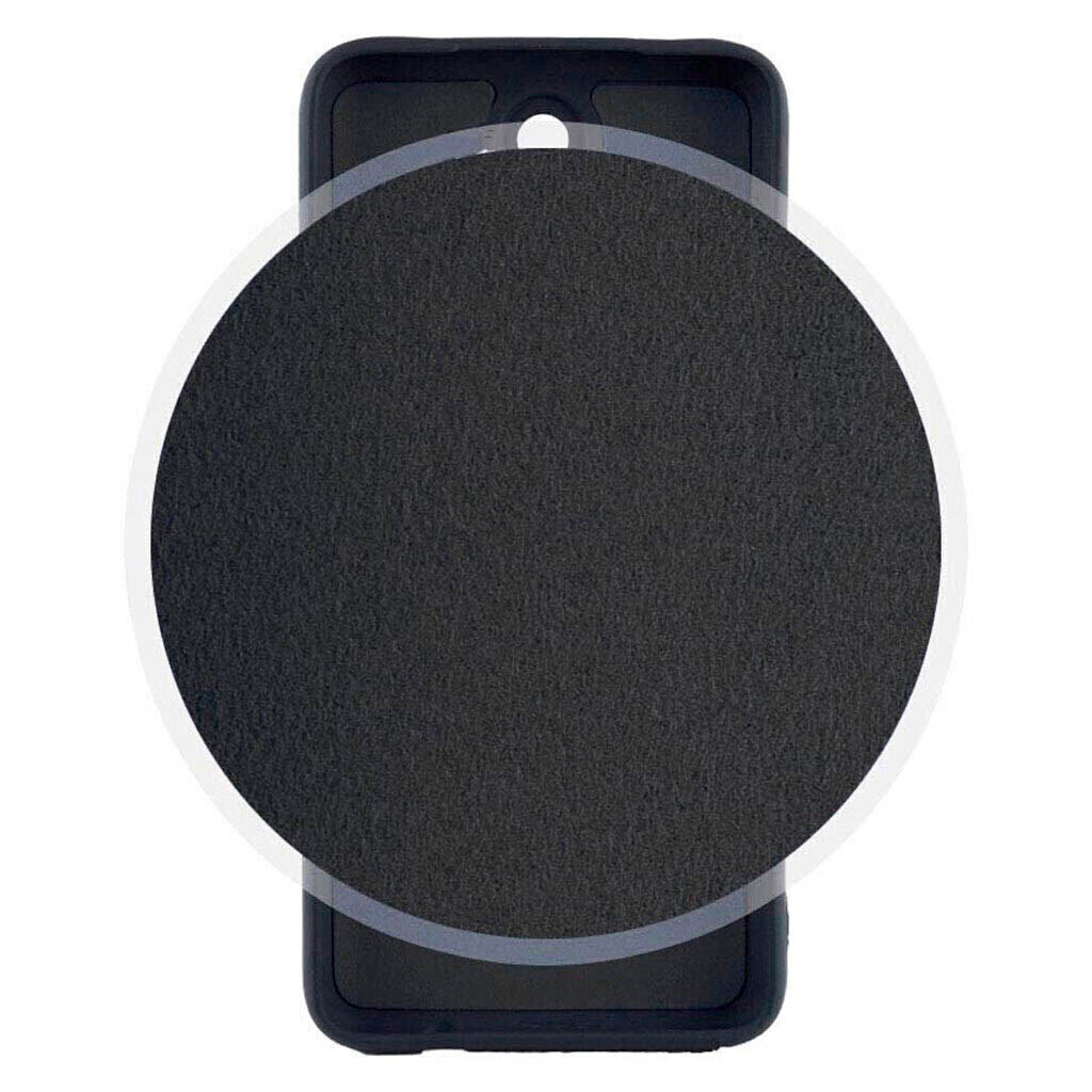 Чехол (накладка) Motorola Edge 60 / Edge 60 Fusion, GETMAN Liquid Silk, Черный - № 2 Чехол (накладка) Motorola Edge 60 / Edge 60 Fusion, GETMAN Liquid Silk, Черный - № 2