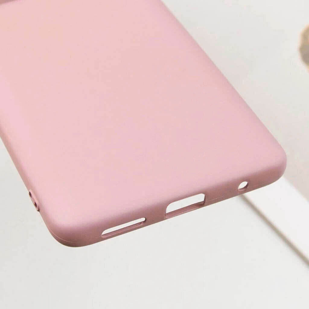 Чехол (накладка) Xiaomi Redmi 15, GETMAN Liquid Silk, Серый - № 4 Чехол (накладка) Xiaomi Redmi 15, GETMAN Liquid Silk, Серый - № 4