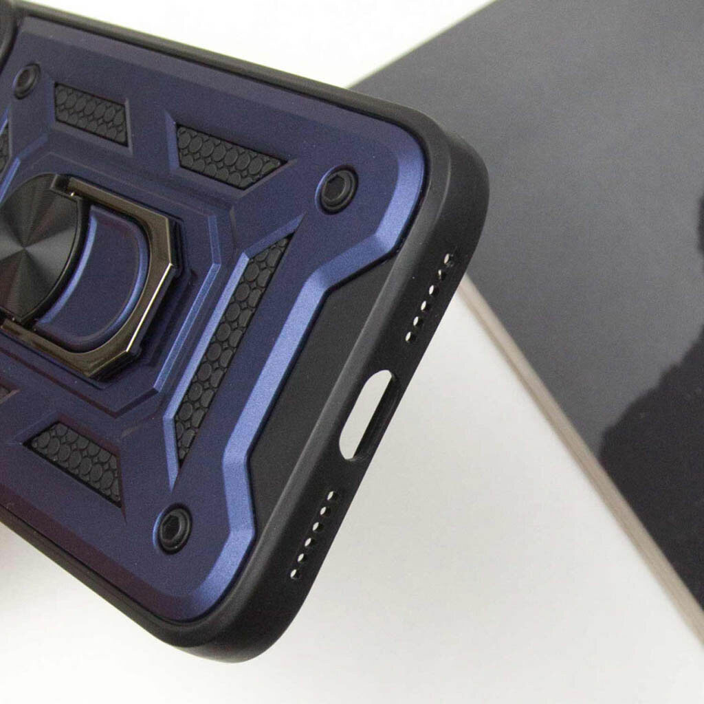 Чехол (накладка) Apple iPhone 14 Pro, Armor Guard Shield, Синий - № 3 Чехол (накладка) Apple iPhone 14 Pro, Armor Guard Shield, Синий - № 3