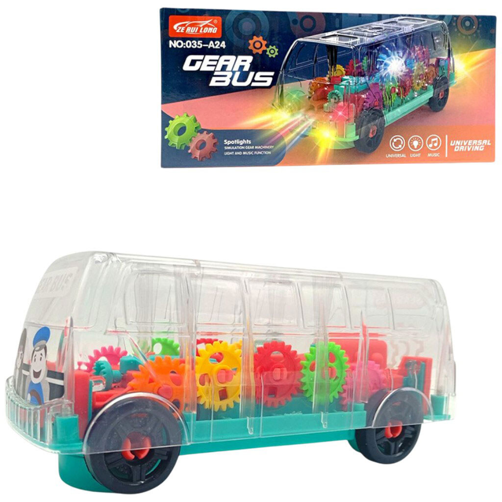 Автобус 3D, підсвічування, Mic - № 1 Автобус 3D, підсвічування, Mic - № 1