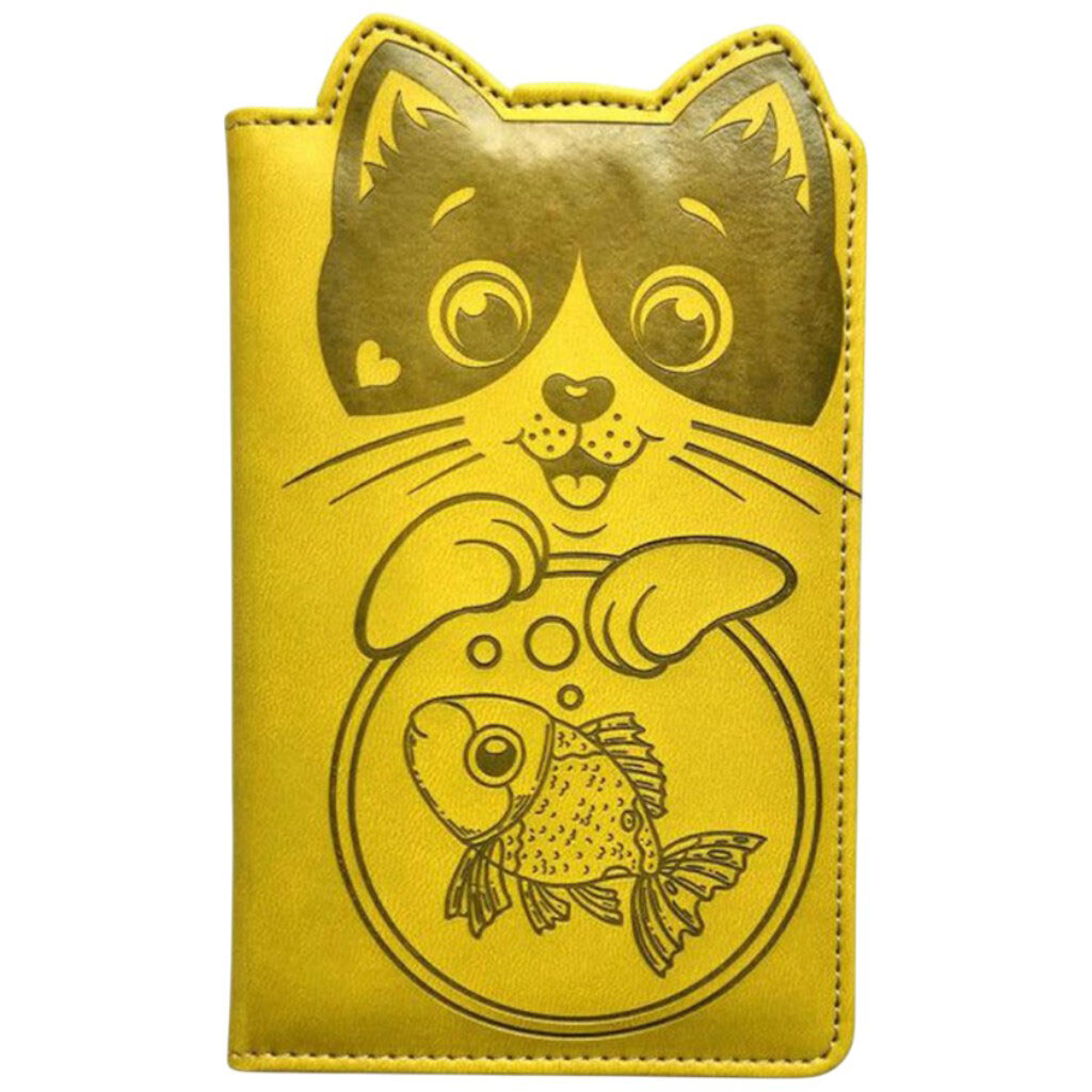 Блокнот "КОТИК І РИБКА", Кожзам, А6, 64аркуша, Fresh - № 1 Блокнот "КОТИК І РИБКА", Кожзам, А6, 64аркуша, Fresh - № 1