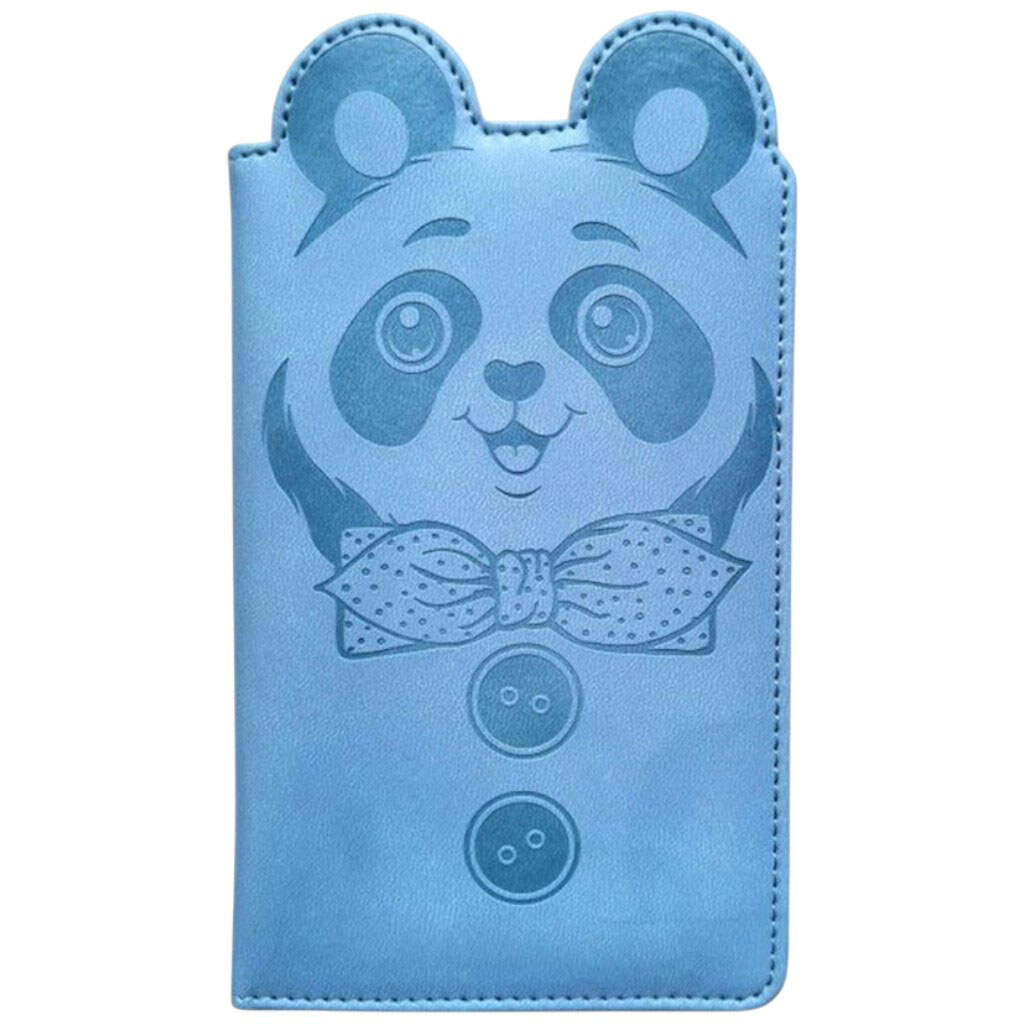 Блокнот "ПАНДА З БАНТОМ", Кожзам, А6, 64аркуша, Fresh - № 1 Блокнот "ПАНДА З БАНТОМ", Кожзам, А6, 64аркуша, Fresh - № 1