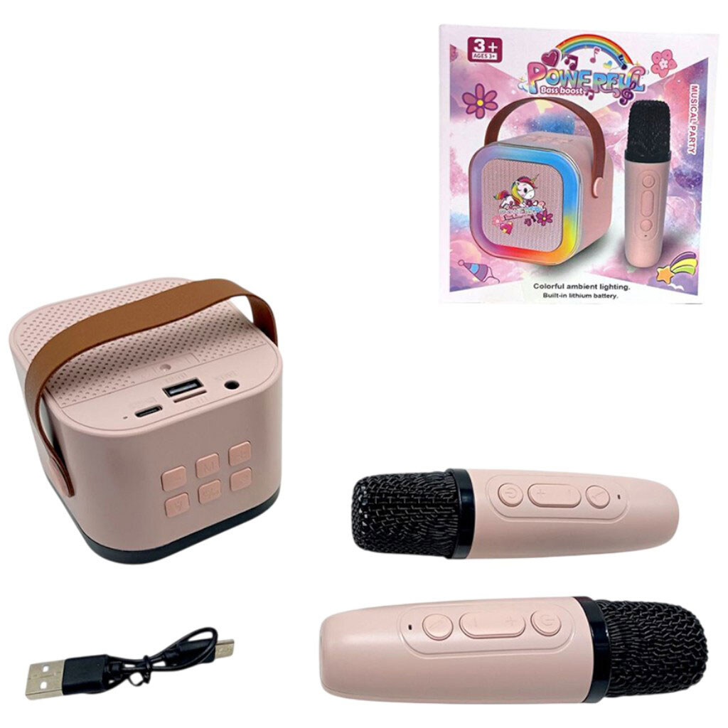 Караоке та підсвічування, в коробці, Mic - № 1 Караоке та підсвічування, в коробці, Mic - № 1