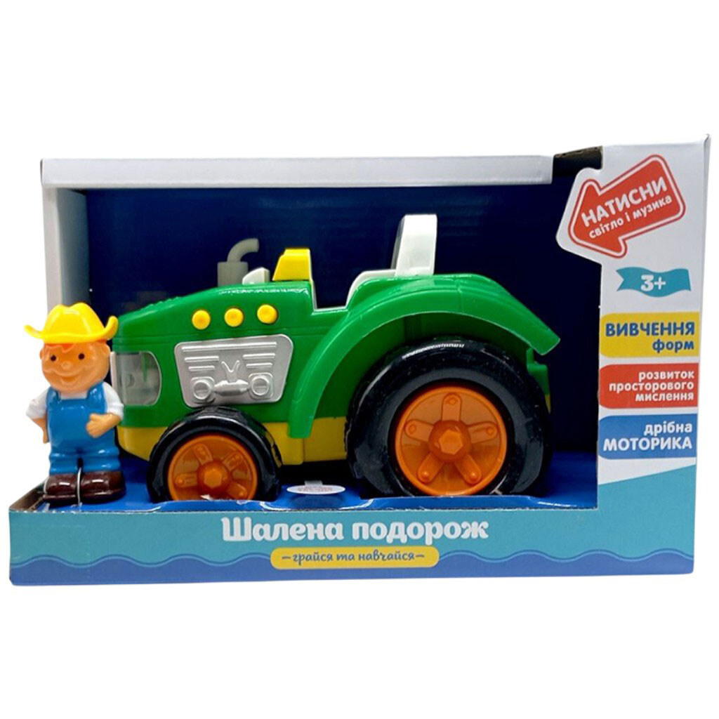 Машина муз. "Играйся и учись", батар., звук, свет, короб. 23,5x11,5x14,5см, Країна Іграшок - № 1 Машина муз. "Играйся и учись", батар., звук, свет, короб. 23,5x11,5x14,5см, Країна Іграшок - № 1