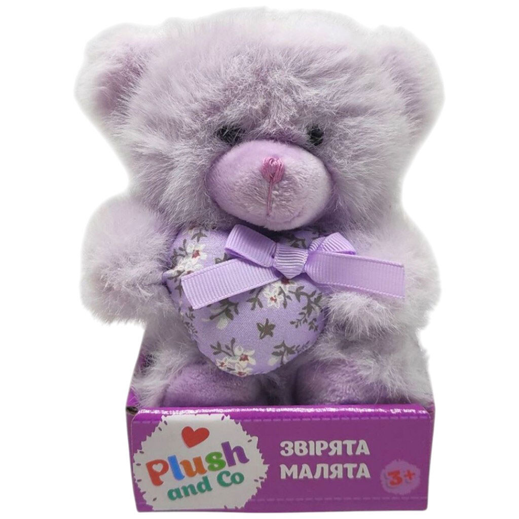Мягкая игрушка "МИШКА", 13 см, Plush and Co - № 1 Мягкая игрушка "МИШКА", 13 см, Plush and Co - № 1