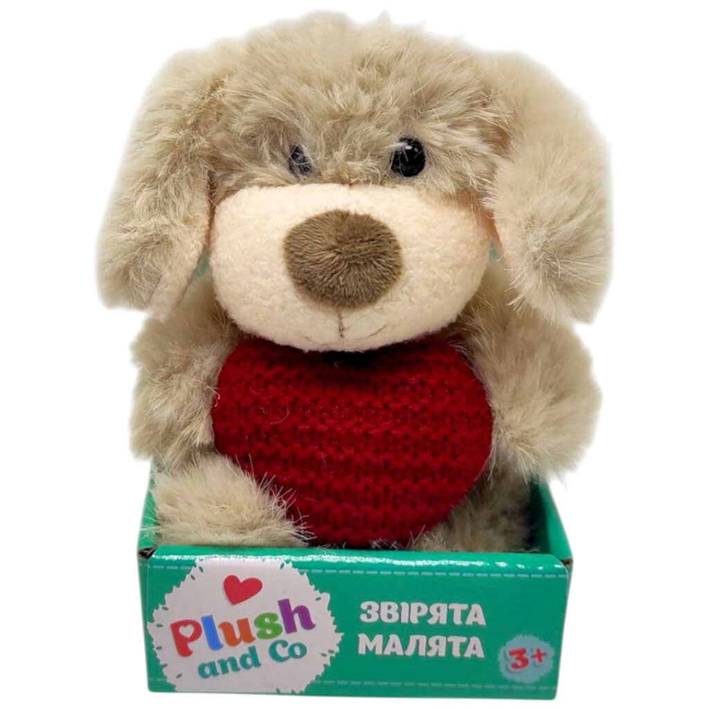 М'яка іграшка "Песик", 12 см, Plush and Co - № 1 М'яка іграшка "Песик", 12 см, Plush and Co - № 1