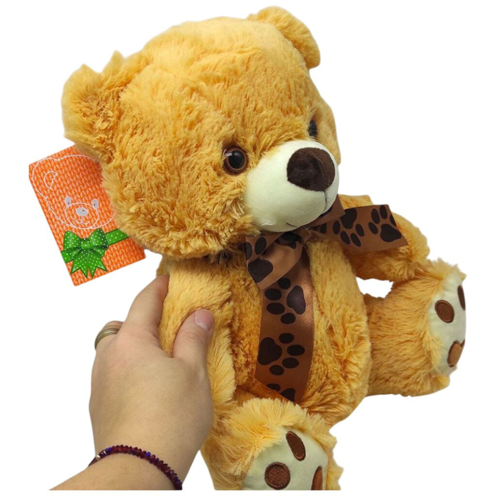 Мягкая игрушка "Мишка", 30 см, светло-кричевой, Копиця - № 2 Мягкая игрушка "Мишка", 30 см, светло-кричевой, Копиця - № 2