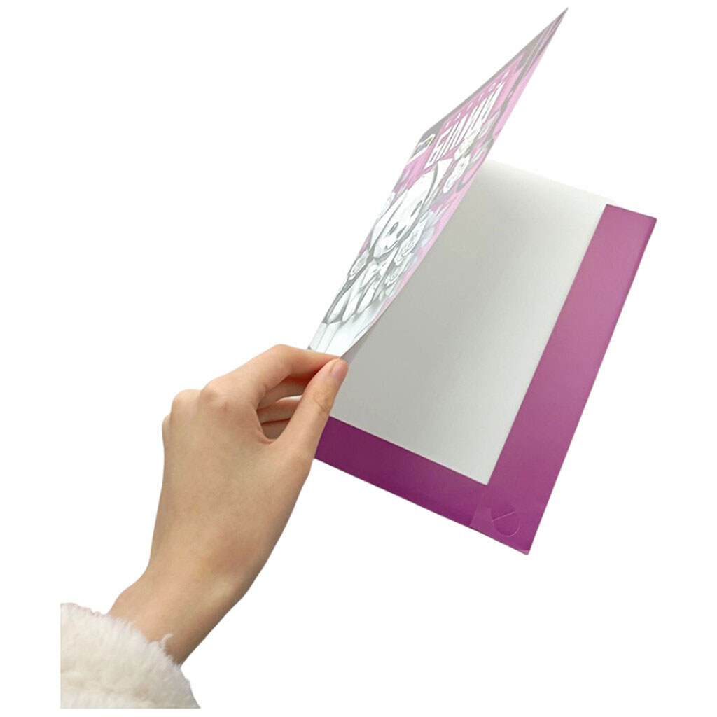 Набір картону, 210х297 мм, 7 листів, в кольоровій папці, Art Studio Of Happiness - № 2 Набір картону, 210х297 мм, 7 листів, в кольоровій папці, Art Studio Of Happiness - № 2