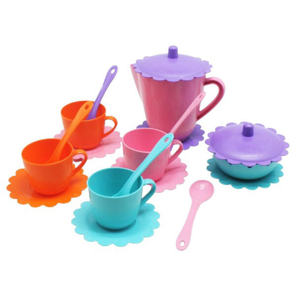 Набор посудки "Ромашка", 19 элементов, Tigres - № 1 Набор посудки "Ромашка", 19 элементов, Tigres - № 1