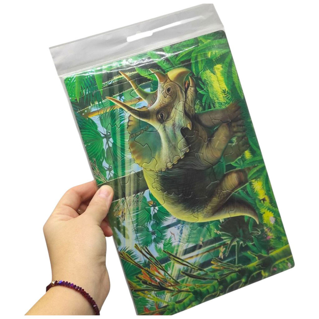 Пазл "Динозаври. Трицератопс", Mic - № 2 Пазл "Динозаври. Трицератопс", Mic - № 2