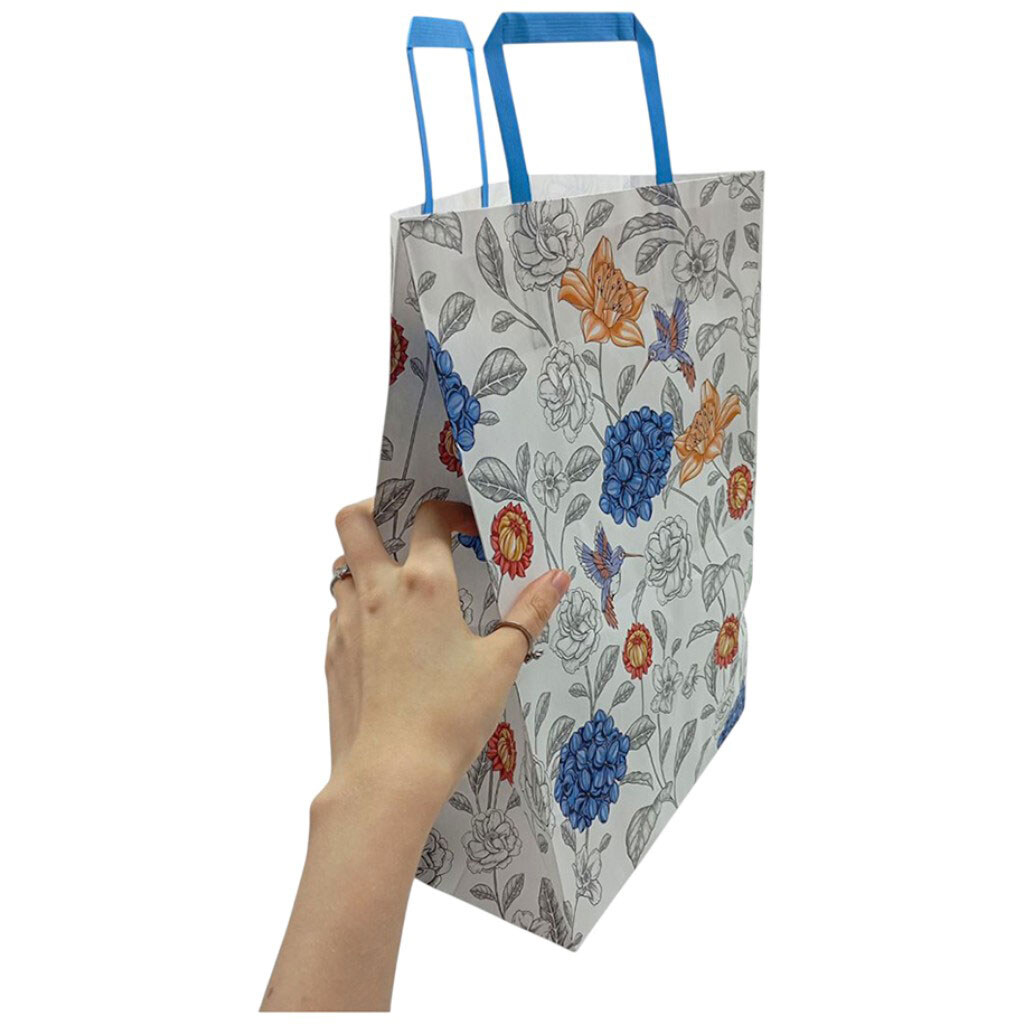 Пакет бумажный с ручками, Крафт, 25х15х34,5, Bourgeois - № 2 Пакет бумажный с ручками, Крафт, 25х15х34,5, Bourgeois - № 2