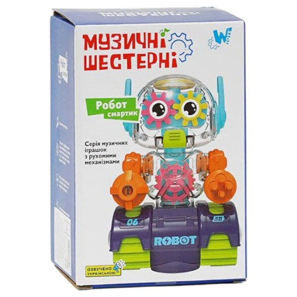 Робот "Смартик", музыкальные шестерни, свет, укр, Wtoys - № 2 Робот "Смартик", музыкальные шестерни, свет, укр, Wtoys - № 2