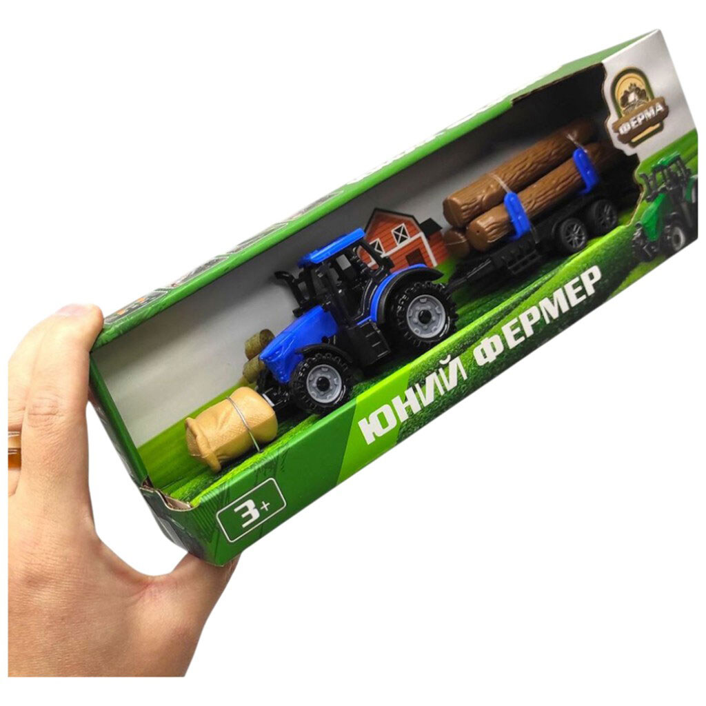 Трактор з причепом-ковшем, Mic - № 2 Трактор з причепом-ковшем, Mic - № 2