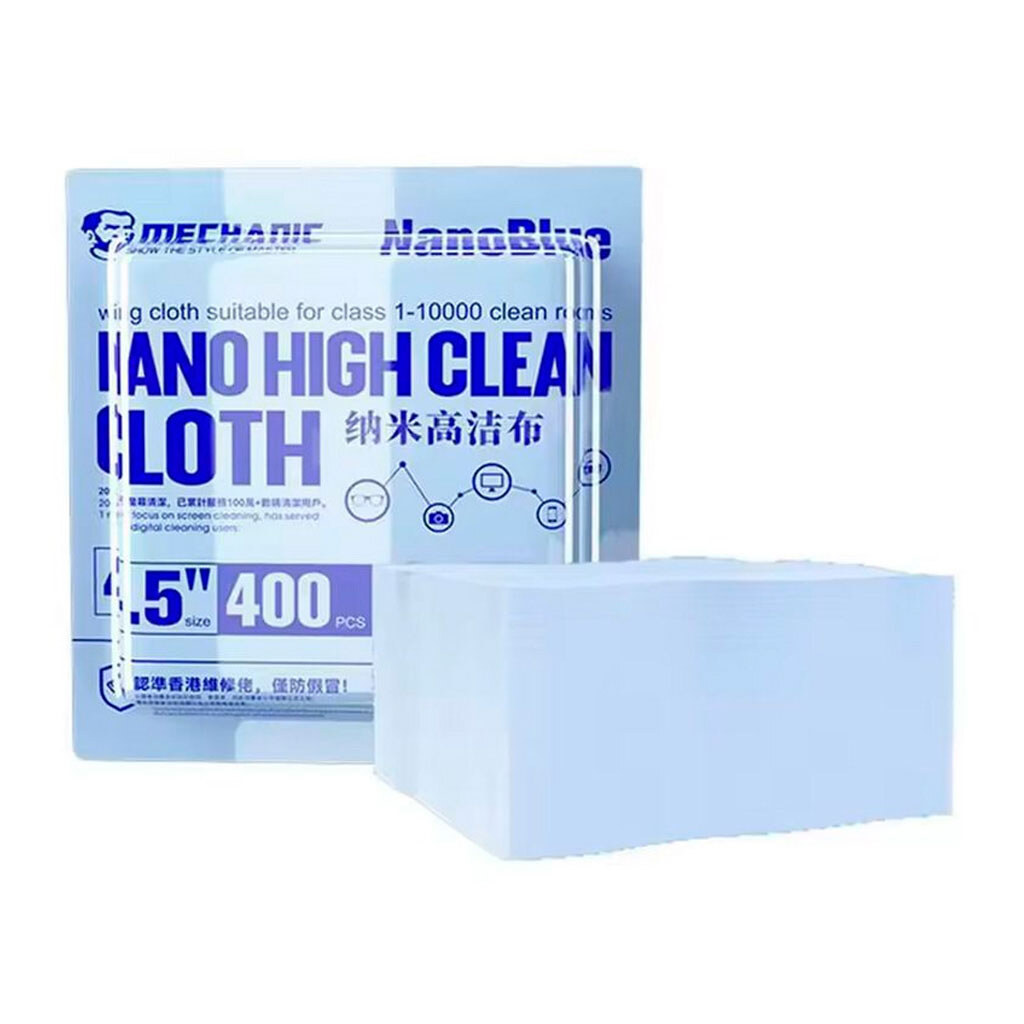 Микрофибра для чистки дисплеев Mechanic Nano, Синий - № 1 Микрофибра для чистки дисплеев Mechanic Nano, Синий - № 1